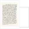 Facsimile of a Portion of a Letter from Washington, Addressed to Sir J. Sinclair, Bart. by Anonymous