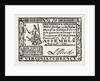 Virginia Paper Money by Anonymous