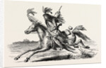 North American Indian on Horseback by Anonymous