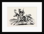 North American Indian on Horseback by Anonymous