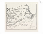 Old Map of Acadie, Canada by Anonymous