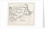 Old Map of Acadie, Canada by Anonymous