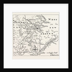 Map of Pennsylvania and West New Jersey by Anonymous