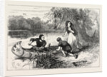Mrs. Dunstan Escaping Down the Merrimac, Merrimack River by Anonymous