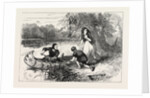 Mrs. Dunstan Escaping Down the Merrimac, Merrimack River by Anonymous