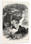 New Englanders Before Louisburg, Canada by Anonymous
