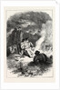 New Englanders Before Louisburg, Canada by Anonymous