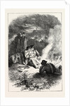 New Englanders Before Louisburg, Canada by Anonymous