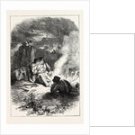 New Englanders Before Louisburg, Canada by Anonymous