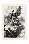 Washington Planting the British Flag at Fort Duquesne by Anonymous
