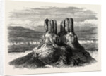 Basaltic Pinnacles on the Columbia River by Anonymous