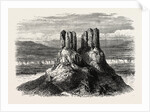 Basaltic Pinnacles on the Columbia River by Anonymous