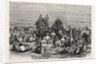An Encampment of Mormon Converts in the Desert, North America by Anonymous
