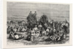 An Encampment of Mormon Converts in the Desert, North America by Anonymous