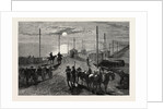 Guarding a Bridge Over the Potomac, American Civil War by Anonymous