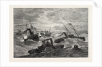 Burnside's Expedition Crossing Hatteras Bar by Anonymous