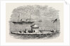 A Monitor, and Blockade-Runner, American Civil War by Anonymous