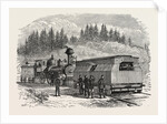 A Railroad Battery, American Civil War by Anonymous