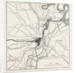 Plan of Petersburg, and Vicinity, Showing the Confederate and Federal Forts, American Civil War by Anonymous