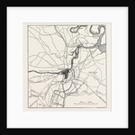 Plan of Petersburg, and Vicinity, Showing the Confederate and Federal Forts, American Civil War by Anonymous