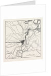 Plan of Petersburg, and Vicinity, Showing the Confederate and Federal Forts, American Civil War by Anonymous