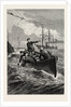 Boat of the Deerhound Rescuing Captain Semmes, American Civil War by Anonymous