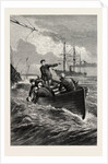 Boat of the Deerhound Rescuing Captain Semmes, American Civil War by Anonymous