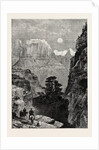 View in Utah: Temple of the Virgin Mu-Koon-Tu-Weap Valley by Anonymous