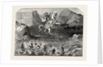 Scene from the New Pantomime of Harlequin and O'Donoghue, at Astley's by Anonymous
