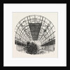 The Great Exhibition Building, the Crystal Palace: View Showing the Ribs of the Transept, London by Anonymous
