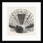 The Great Exhibition Building, the Crystal Palace: View Showing the Ribs of the Transept, London by Anonymous