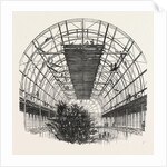 The Great Exhibition Building, the Crystal Palace: View Showing the Ribs of the Transept, London by Anonymous