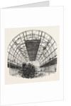 The Great Exhibition Building, the Crystal Palace: View Showing the Ribs of the Transept, London by Anonymous