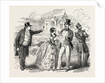 Scene from the New Comedy of the Old Love and the New, at Drury Lane Theatre, London by Anonymous