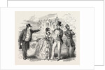 Scene from the New Comedy of the Old Love and the New, at Drury Lane Theatre, London by Anonymous