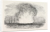 Explosion of the Portuguese Frigate Donna Maria II at Typa by Anonymous