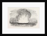 Explosion of the Portuguese Frigate Donna Maria II at Typa by Anonymous