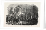 Narvaez Leaving Madrid, Spain by Anonymous