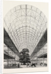 The Great Exhibition, Interior of the Transept of the Crystal Palace, London. View Looking North by Anonymous