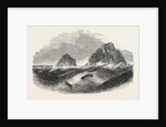 Wreck of the New Commercial Brig, on the Brisson Rocks, on the Coast of Cornwall, UK. The Rescue by Anonymous
