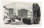 College of the Propaganda at Rome, Sketched from the Piazza Di Spagna, Italy by Anonymous