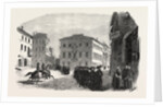 College of the Propaganda at Rome, Sketched from the Piazza Di Spagna, Italy by Anonymous
