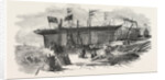 Launch of the Marion Macintyre, and Part of the Ship Iron Frame, at Messrs Jordan and Getley's Building Yard Liverpool by Anonymous