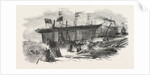 Launch of the Marion Macintyre, and Part of the Ship Iron Frame, at Messrs Jordan and Getley's Building Yard Liverpool by Anonymous
