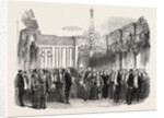 The Oak Dining Room: The Earl of Clarendon and the Lord Mayor of Dublin, Ireland by Anonymous