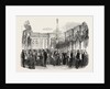 The Oak Dining Room: The Earl of Clarendon and the Lord Mayor of Dublin, Ireland by Anonymous
