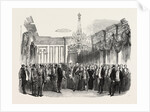 The Oak Dining Room: The Earl of Clarendon and the Lord Mayor of Dublin, Ireland by Anonymous
