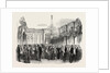The Oak Dining Room: The Earl of Clarendon and the Lord Mayor of Dublin, Ireland by Anonymous