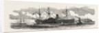 The United States Mail Steamship the Atlantic Being Towed to Her Moorings Opposite Haulbowline, Queenstown, New Zealand by Anonymous