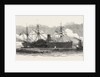 The United States Mail Steamship the Atlantic Being Towed to Her Moorings Opposite Haulbowline, Queenstown, New Zealand by Anonymous